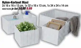 Poco Nylon-Korbset Maxi Angebot