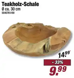 Poco Teakholz-Schale Angebot