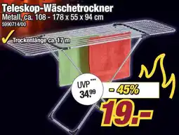 Poco Teleskop-Wäschetrockner Angebot