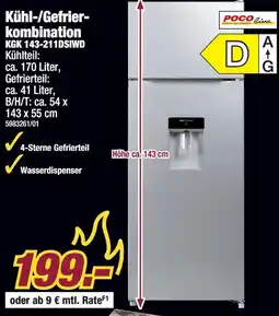 Poco POCO line Kühl-/Gefrierkombination Angebot