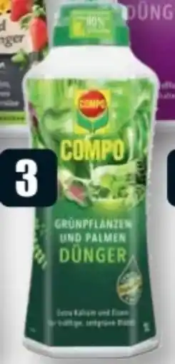 B1 Discount Baumarkt Compo Grünpflanzen-Palmendünger Angebot