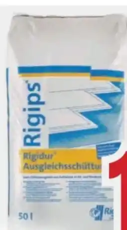 B1 Discount Baumarkt Rigips Rigidur Ausgleichsschüttung Angebot