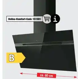 Ostermann Elica Kopffrei Dunsthaube Stripe BL/A/60 Angebot