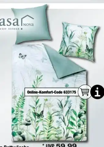 Ostermann Casa Nova Satin Bettwäsche Lara Angebot