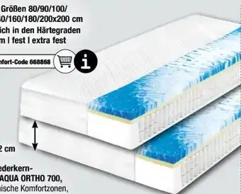 Ostermann Hemafa Taschenfederkernmatratze Aqua Ortho 700 Angebot