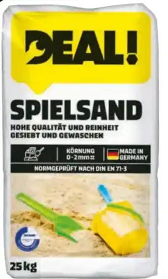 Hagebau Deal! Spielsand Angebot