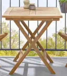 Hagebau Teak-Klapptisch Riva Angebot