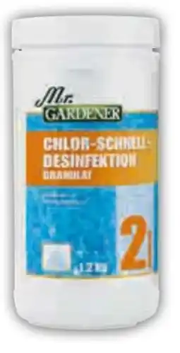 Hagebau Mr. Gardener Chlor-Schnelldesinfektion Angebot