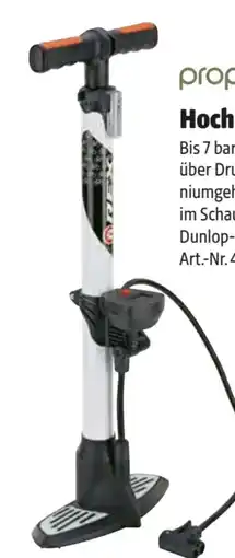 Hagebau Prophete Hochleistungs-Alu-Standluftpumpe Angebot