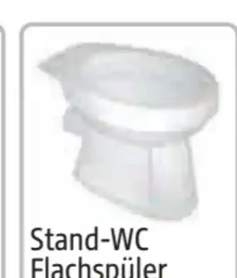 Hagebau Stand-WC Flachspüler Angebot