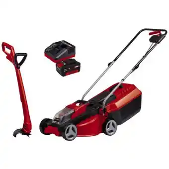 toom Baumarkt Einhell Akku-Rasenmäher-Set GE-CM 18/30 Li CT Angebot