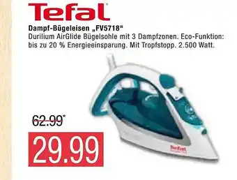 Marktkauf Tefal Dampf-bügeleisen „FV5718” Angebot