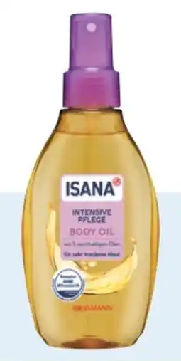 Rossmann Isana Body Oil Intensive Pflege Angebot