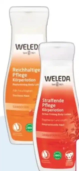 Rossmann Weleda Körperlotion Angebot