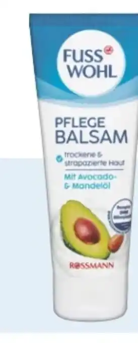 Rossmann Fusswohl Pflegebalsam Angebot