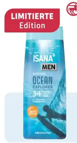 Rossmann Isana men 3in1 Duschgel Ocean Explorer Angebot