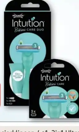 Rossmann Wilkinson Sword Intuition Bikini Care Rasierklingen Angebot