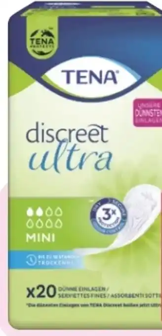 Rossmann Tena Discreet Hygieneeinlagen Angebot