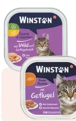 Rossmann Winston Katze Feine Pastete & Häppchen Angebot