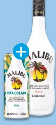 NETTO Malibu Kokosnusslikör + Piña Colada Dose Angebot