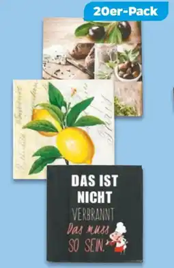 NETTO Servietten 20er-Pack Angebot