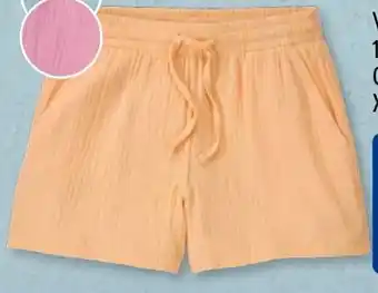 Aldi Süd Up2Fashion Damen Musselin-Shorts Angebot