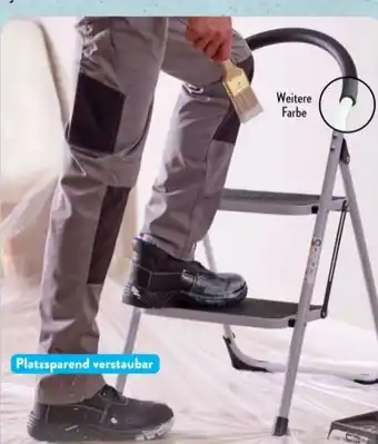 Aldi Süd Workzone Klapptrittleiter Angebot