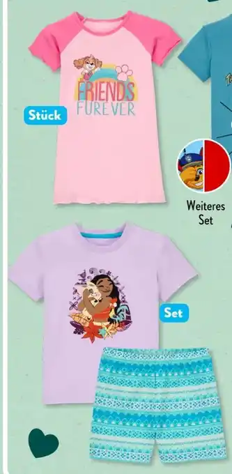 Aldi Süd Kinder-Nachtwäsche Angebot