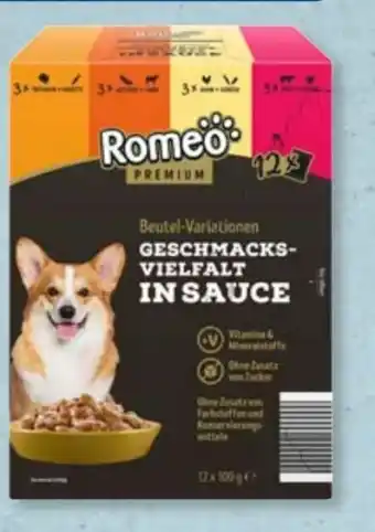 Aldi Süd Romeo Premium Hundenassfutter Angebot