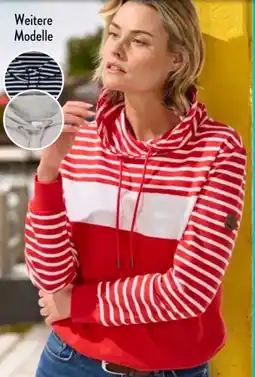 Aldi Süd Up2Fashion Damen Maritimes Sweatshirt Angebot