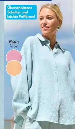 Aldi Süd Up2Fashion Damen Musselin Bluse Angebot