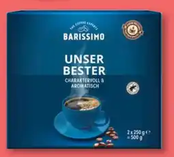 Aldi Süd Barissimo Unser Bester Mahlkaffee Charaktervoll & Aromatisch Angebot