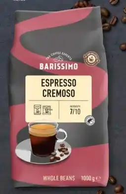 Aldi Süd Barissimo Espresso Cremoso Angebot