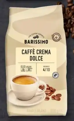 Aldi Süd Barissimo Caffè Crema Dolce Angebot