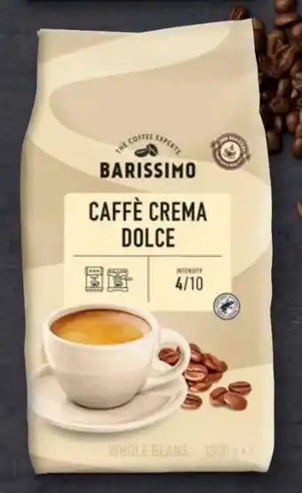 Aldi Süd Barissimo Caffè Crema Dolce Angebot