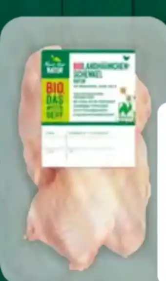 Aldi Süd Nur Natur Bio-Landhähnchen-Schenkel Angebot