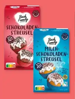 Aldi Süd Back Family Schokoladenstreusel Angebot