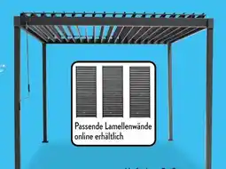 Aldi Süd Mirador Pavillon mit Lamellendach Angebot