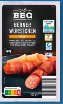 Aldi Süd BBQ Berner Würstchen Käse Angebot