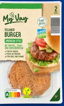 Aldi Süd My Vay Veganer Burger American Style Angebot