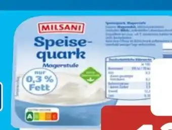 Aldi Süd Milsani Speisequark Magerstufe Angebot