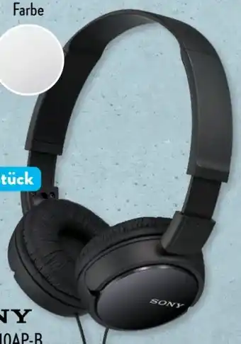 Aldi Süd Sony Kopfhörer MDR-ZX110AP Angebot