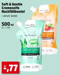 Thomas Philipps Soft & gentle cremeseife nachfüllbeutel Angebot