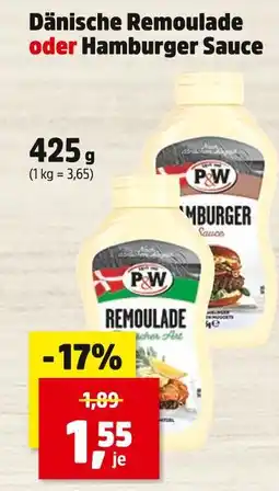 Thomas Philipps P&w dänische remoulade oder hamburger sauce Angebot