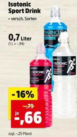 Thomas Philipps Marino isotonic sport drink Angebot