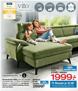 Ostermann Vito wohnlandschaft Angebot