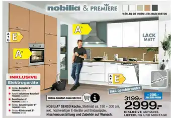 Ostermann Nobilia küche Angebot