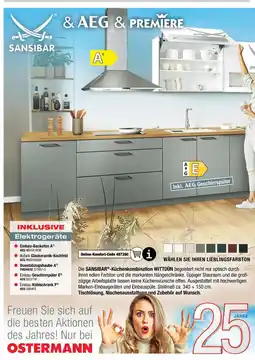 Ostermann Sansibar aeg premiere küchenkombination wittdün Angebot