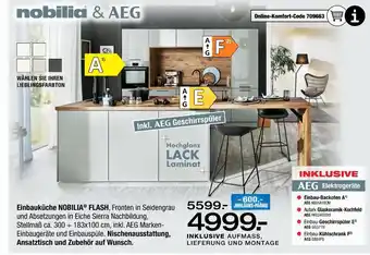 Ostermann Nobilia einbauküche flash Angebot