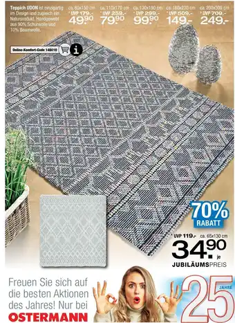 Ostermann Teppich udon Angebot